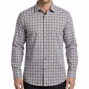 New Perry Ellis Slim Fit Non Iron Button Up Shirt size XL